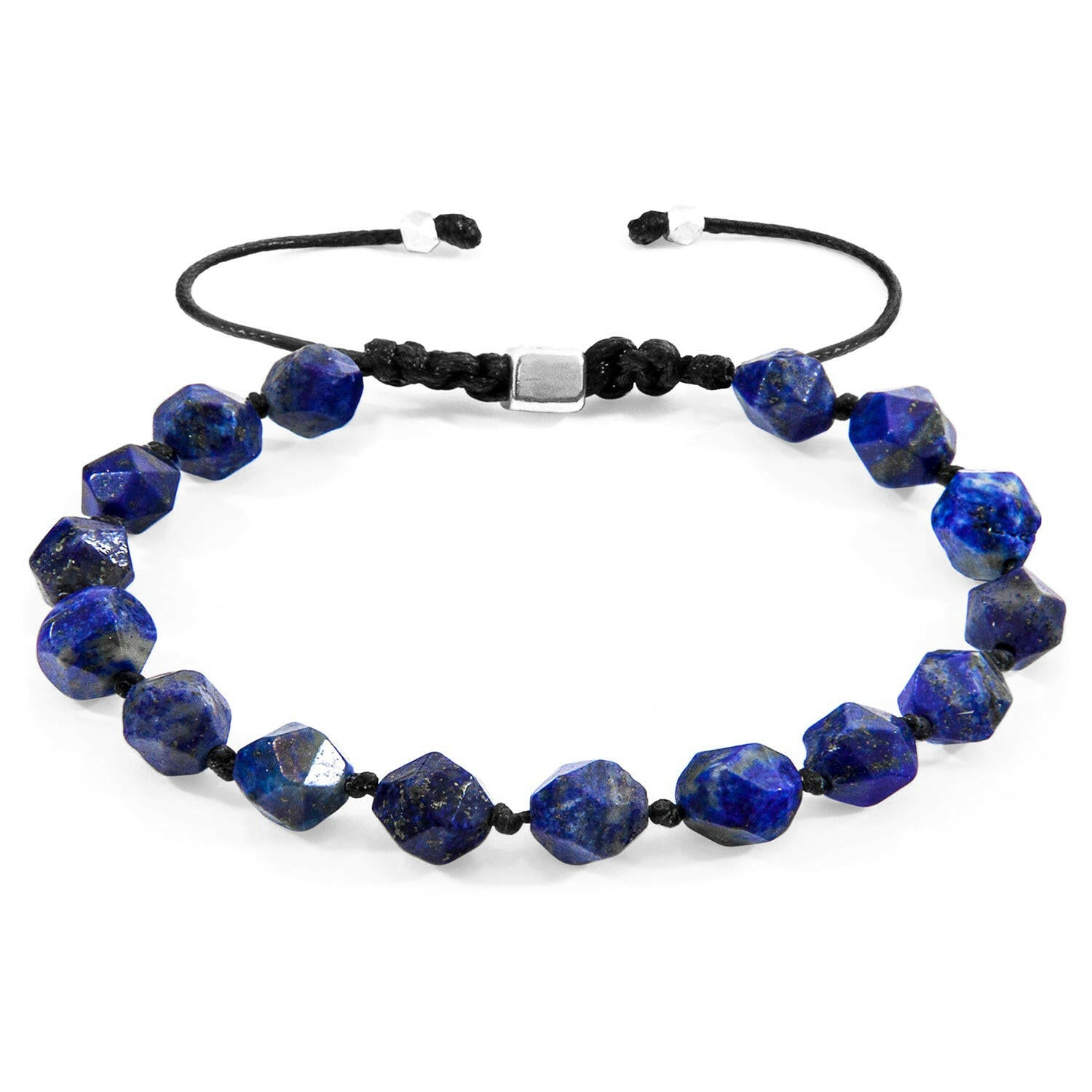 Blue Lapis Lazuli Zebedee Silver and Stone Beaded.