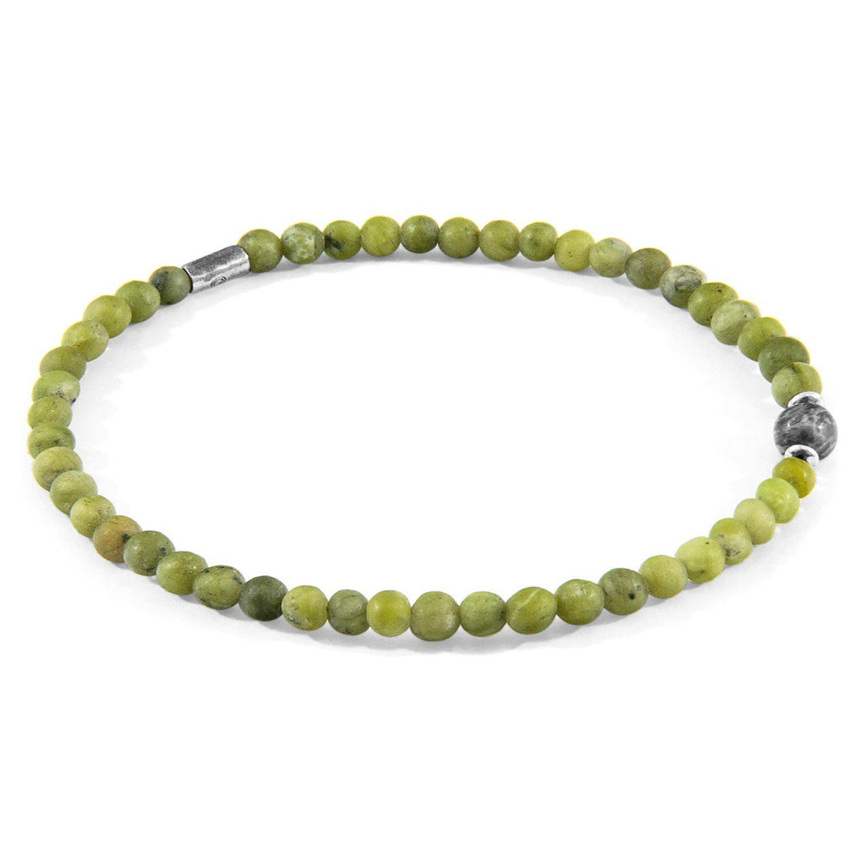 Jade and Jasper Walter Silver and Stone SKINNY Bracelet.