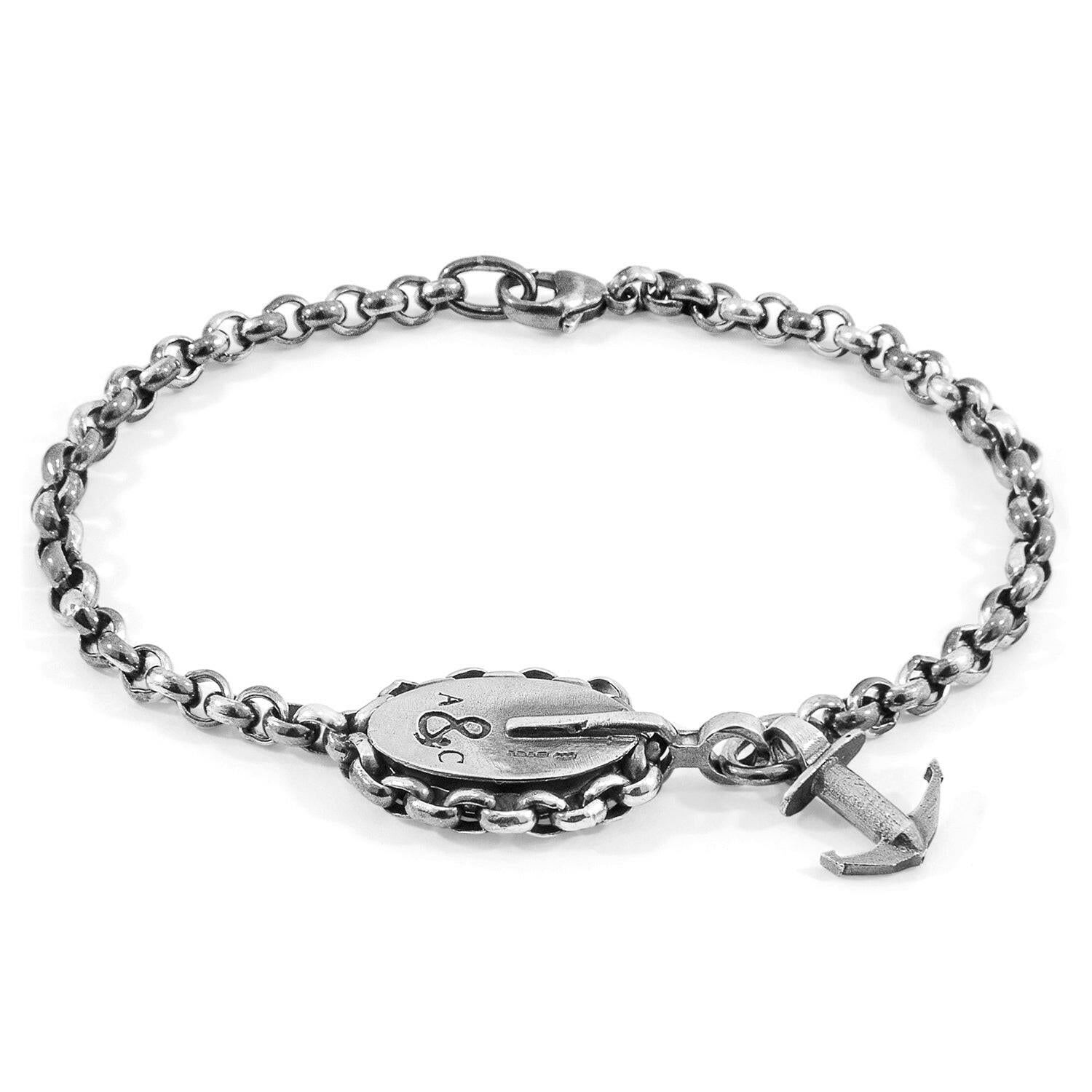 London Mooring Silver Chain Bracelet - Selectique 