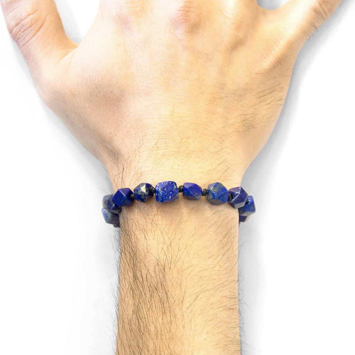 Blue Lapis Lazuli Zebedee Silver and Stone Beaded.