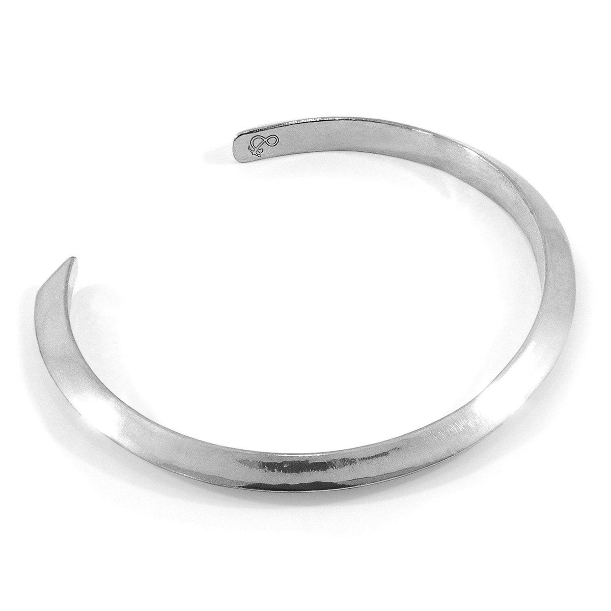 Benson Triagonal Maxi Wayfarer Silver Bangle.