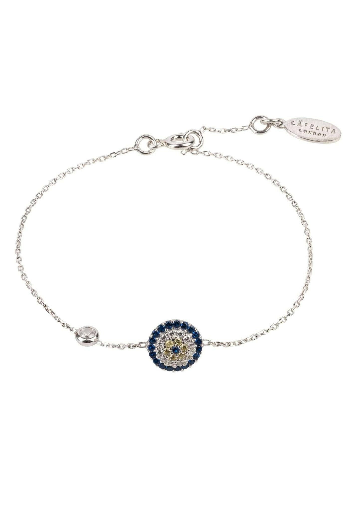 Evil Eye Bracelet Silver.