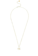 Heart Mum Pendant Necklace Gold.