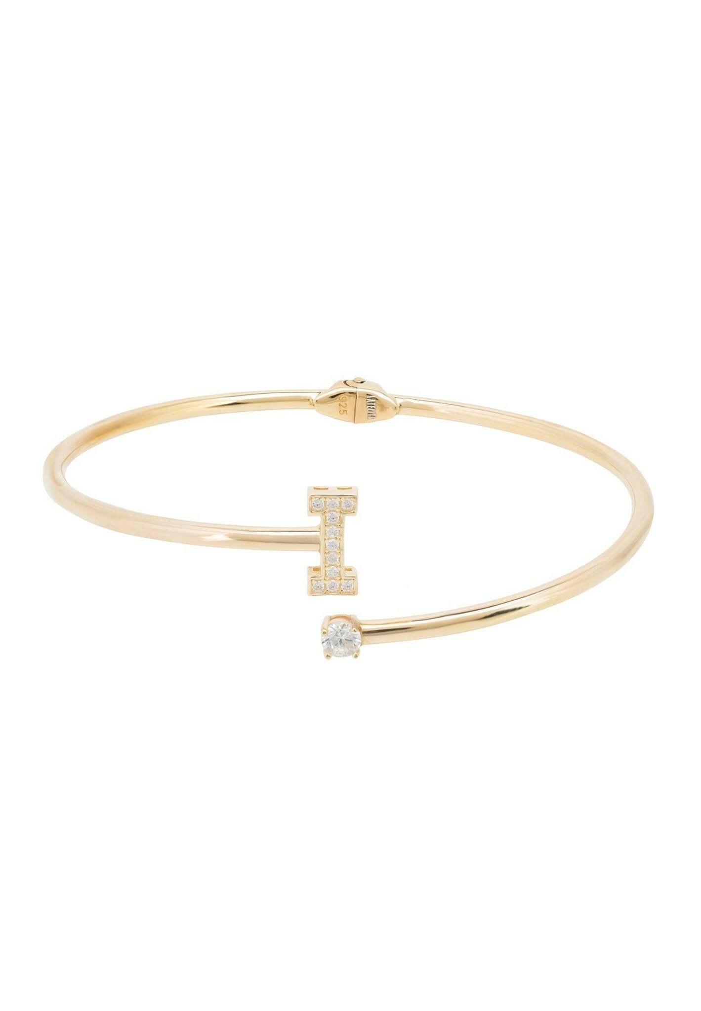 Initial Bangle Gold I.