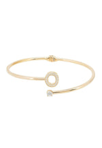 Initial Bangle Gold O.