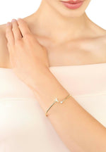 Initial Bangle Gold Y.