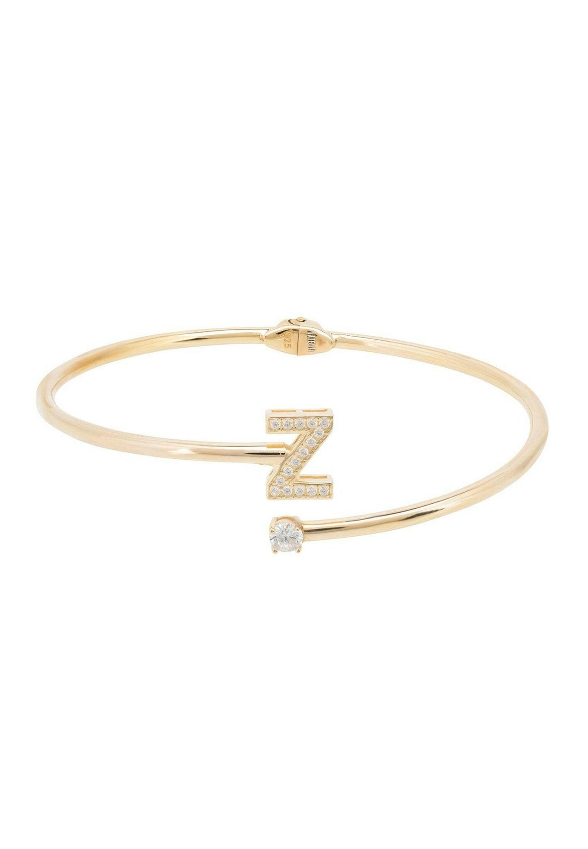 Initial Bangle Gold Z.