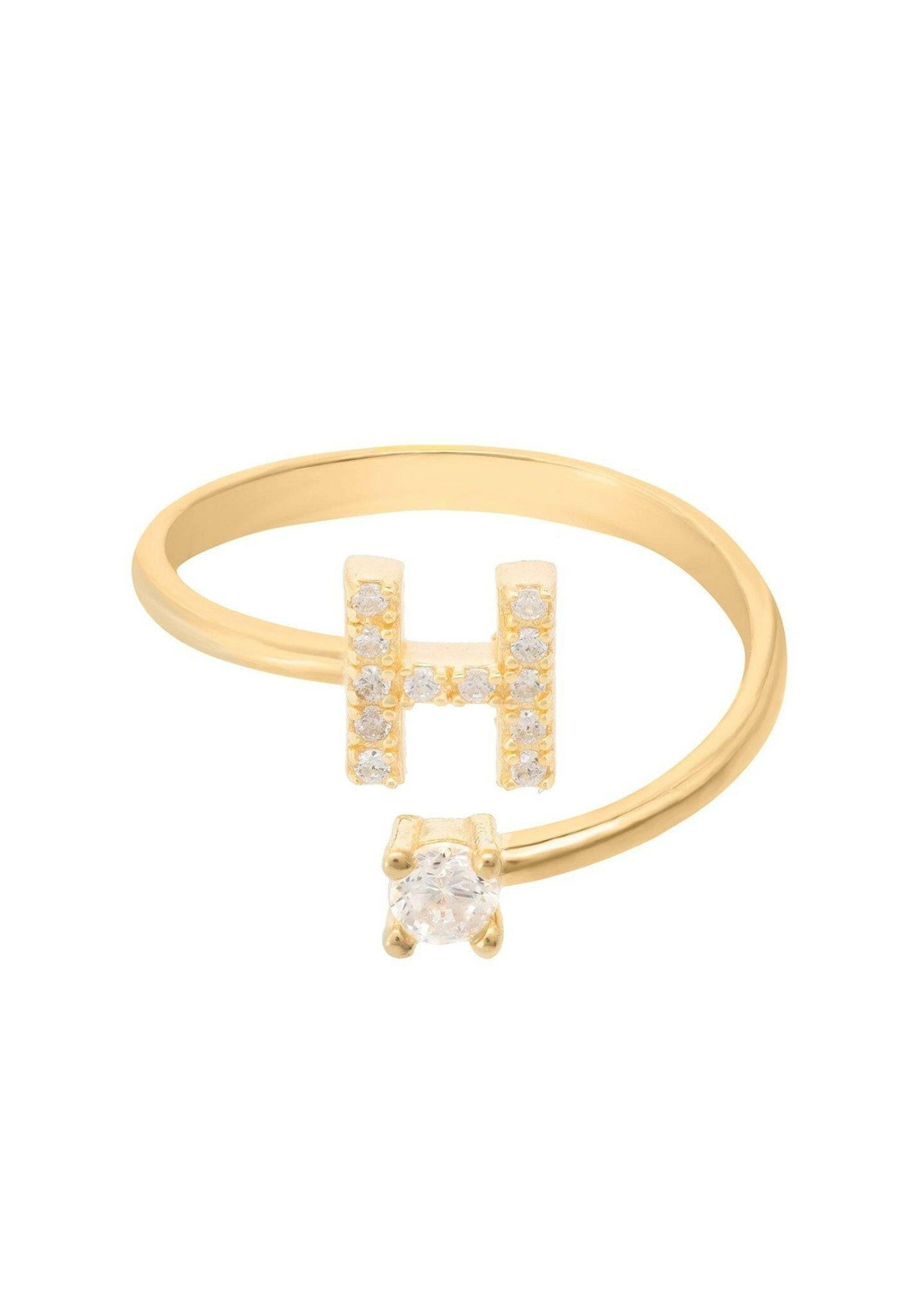 Initial Ring Gold H.