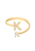 Initial Ring Gold K.