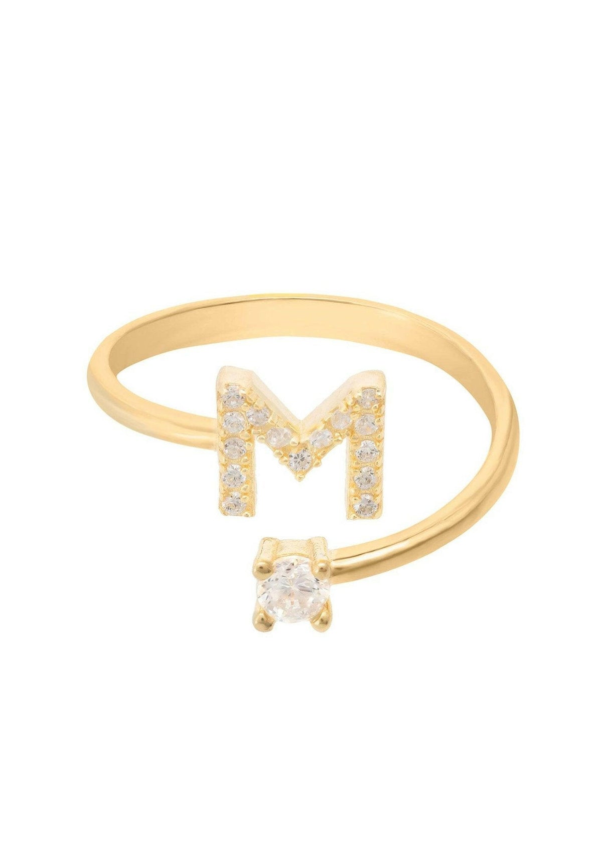 Initial Ring Gold M.