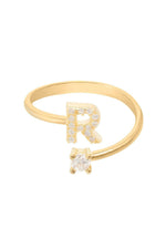 Initial Ring Gold R.