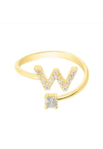 Initial Ring Gold W.