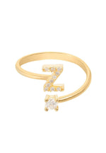 Initial Ring Gold Z.