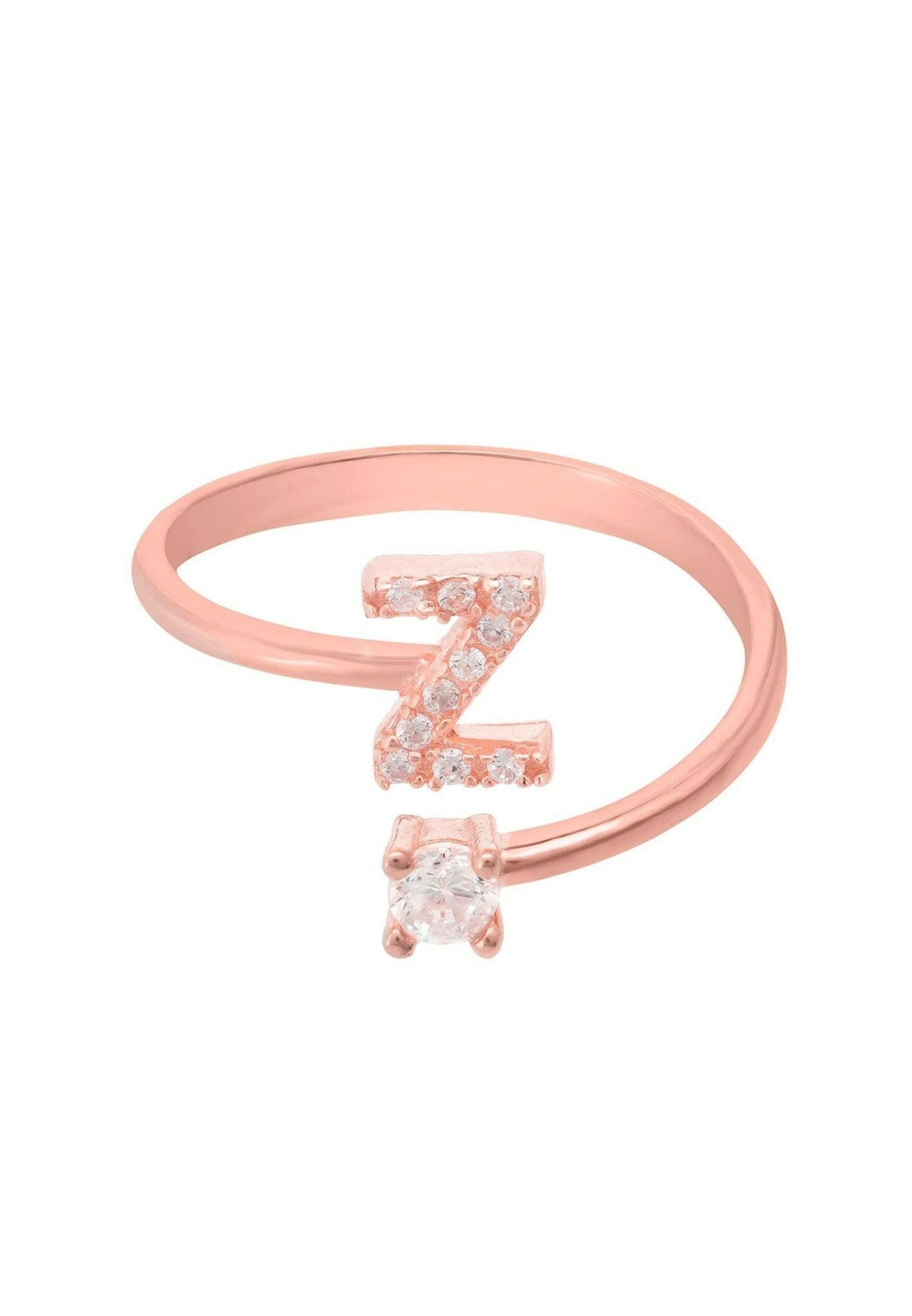 Initial Ring Rosegold Z.