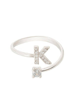 Initial Ring Silver K.