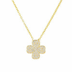 Lucky Four Leaf Clover Necklace.