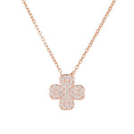 Lucky Four Leaf Clover Necklace.