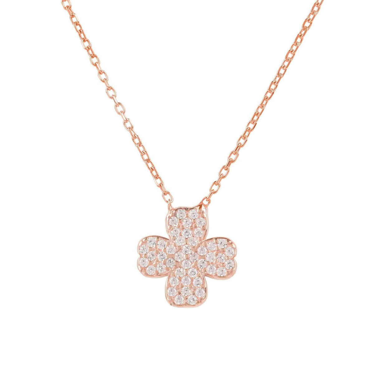 Lucky Four Leaf Clover Necklace.