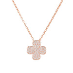 Lucky Four Leaf Clover Necklace.