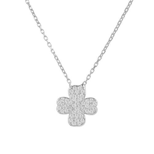 Lucky Four Leaf Clover Necklace.