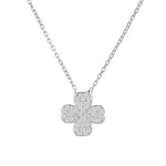 Lucky Four Leaf Clover Necklace.