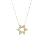 Star Of David Necklace.