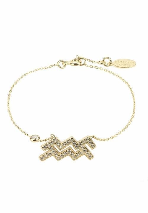 Zodiac Horoscope Star Sign Bracelet Aquarius.