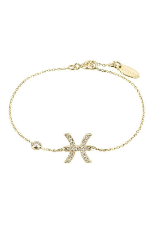 Zodiac Horoscope Star Sign Bracelet Pisces.