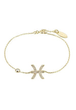 Zodiac Horoscope Star Sign Bracelet Pisces.